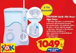 NEUTRON ŞARJLI AİLE BOYU AĞIZ DUŞU